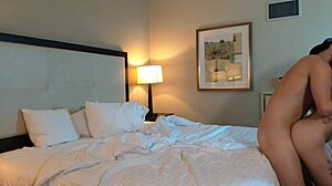 Petite teen bent over for rough doggystyle