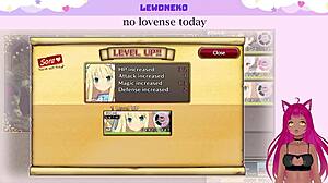 vtuber lewdneko plays evenicle part 5 with big tits and cute anime dating hentai vibes