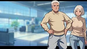 i play honeysun with redhead stewardess