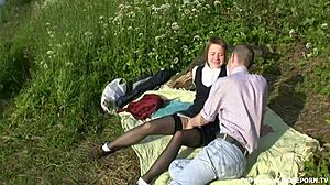 This amateur teen 18+ porn video from Russia is intense.