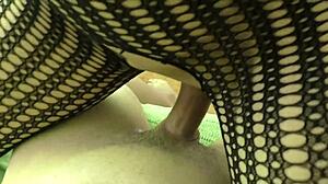 slut wife going wild fucking and sucking a thick cock