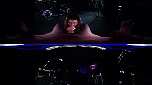 Stunning Karma Rx In Cyberpunk Cosplay Alley Sex Scene