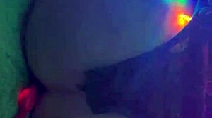 Tied Up Babe Rides Monster Cock in Reverse Cowgirl with Fishnets