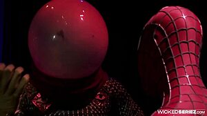 Dani Daniels In Spiderman Parody Scene