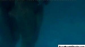 Classic retro lesbian swimming team remastered