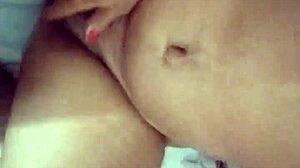 Hot Indian bent over in kitchen for hardcore doggystyle pussy pounding