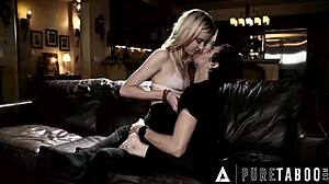 naive teen haley reed pleases studs