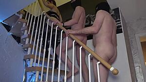 I'm the german slut at this private gangbang