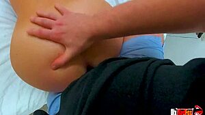 Sweet latina stepmom tricked into sharing bed with stepson for deepthroat and facial