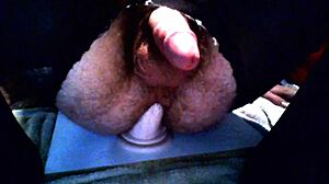 Sissy Whore Rides Thick Dildo In Stockings And Toys Amateur Session