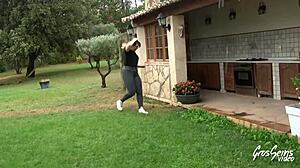 davina young french blonde expert in sodomie outdoor tits anal