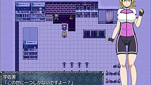 Blonde experiences her first time in the dark