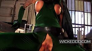 Intense Anal Fucking in Horny Venom Parody