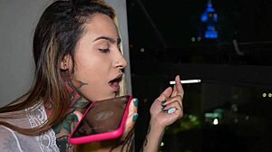 Neighbor rides cock without asking