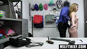 What's the best way out of trouble? asks beautiful milf Crystal Taylor