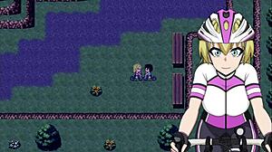 Blonde experiences her first time in the dark