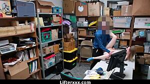 Shoplifter Teen Fucked By Big Dick In Backroom!