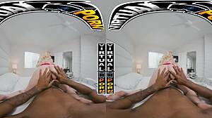 Dixie Lynn VR's deep anal with big black cock