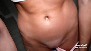 Cumming in my panties before gym, pull them up quick!