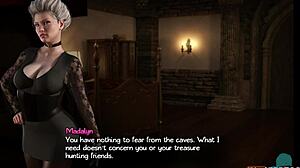 horny milf sucks my cock in treasure of nadia 101, roleplaying on tropical island for cumshot