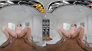 Dixie Lynn VR's deep anal with big black cock