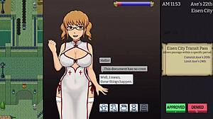 Big tits anime masturbation