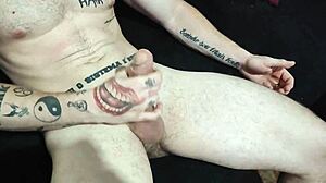 Caught Boyfriend Masturbating with Friend, Then Both Fuck Me