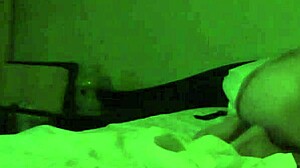 This amateur couple is fucking at home right now