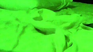 This amateur couple is fucking at home right now