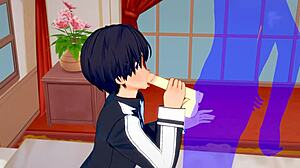 feeling the passion in kirito's blowjob and bareback creampie during sword art online cosplay