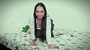 latina sends me hot video of her big ass in uniform