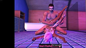 Dragged From The Shower And Taken On The Bathroom Floor!