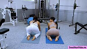 Student Gets Pussy Licked By Her Lesbian Trainer