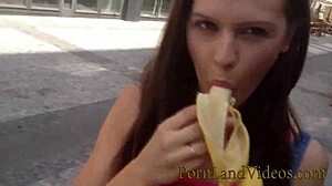 Sexy teen 18+ girl with big asshole fucked in anal sex
