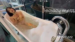 Hey, this tall ladyboy can dominate and take big cock!