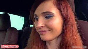 Did Jeny Smith get caught naked in the car?