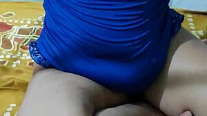 my sexy indian wife bent over for doggystyle in our homemade video