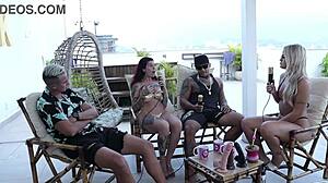 unusual requests with lingerie, the story of the anal plug, and the woman who didn't want to record - couple kobra sheer red