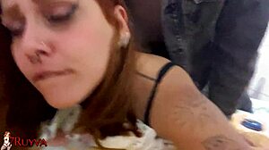 letting husband fuck friend's ass first time with blowjob