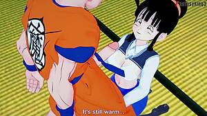 Chichi's Threesome with Gohan and Goku in Dragon Ball Zex Fantasy