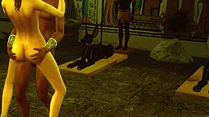 Exploring the trial of Lara Croft in Sims 4 parody