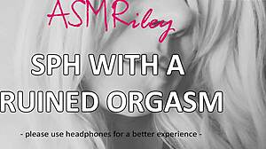 eroticaudio explores deep humiliation with small cock femdom leading to ruined orgasm