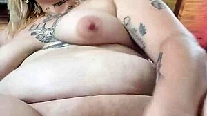 blonde blanquita feels intense pleasure masturbating with dildos and squirting