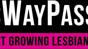 Alluring lesbian chicks lick pussies and grind with fingering pleasure!