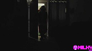 perverted santa enters bad girl's house for christmas gift