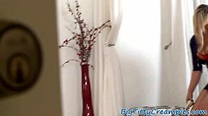 Chubby Milf Titfucked in POV Action