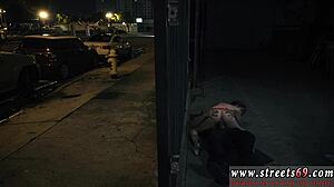 Bound teen in glasses faces intense BDSM domination