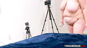 Amber Kush BBW Takes Four Creampies from BBC Monster Cock