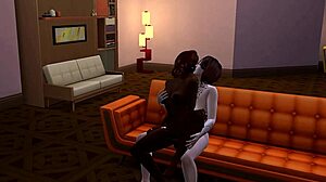 Exploring trans love with anal and big tits in hentai style