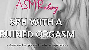 eroticaudio explores deep humiliation with small cock femdom leading to ruined orgasm